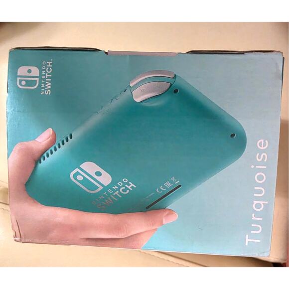 Nintendo Switch Lite Handheld Console Turquoise Japanese Edition Region Free NEW - Picture 9 of 9